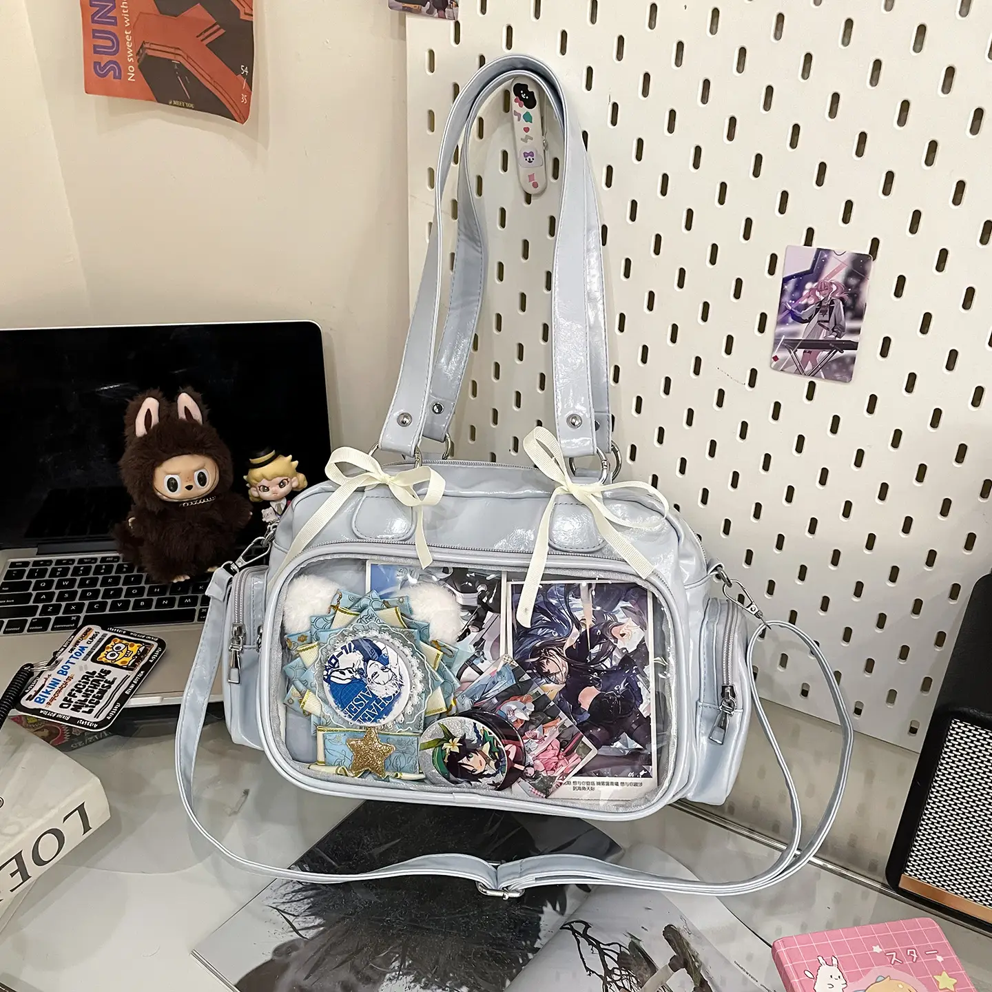 Anime Design Crossbody Bag for Women Large Capacity