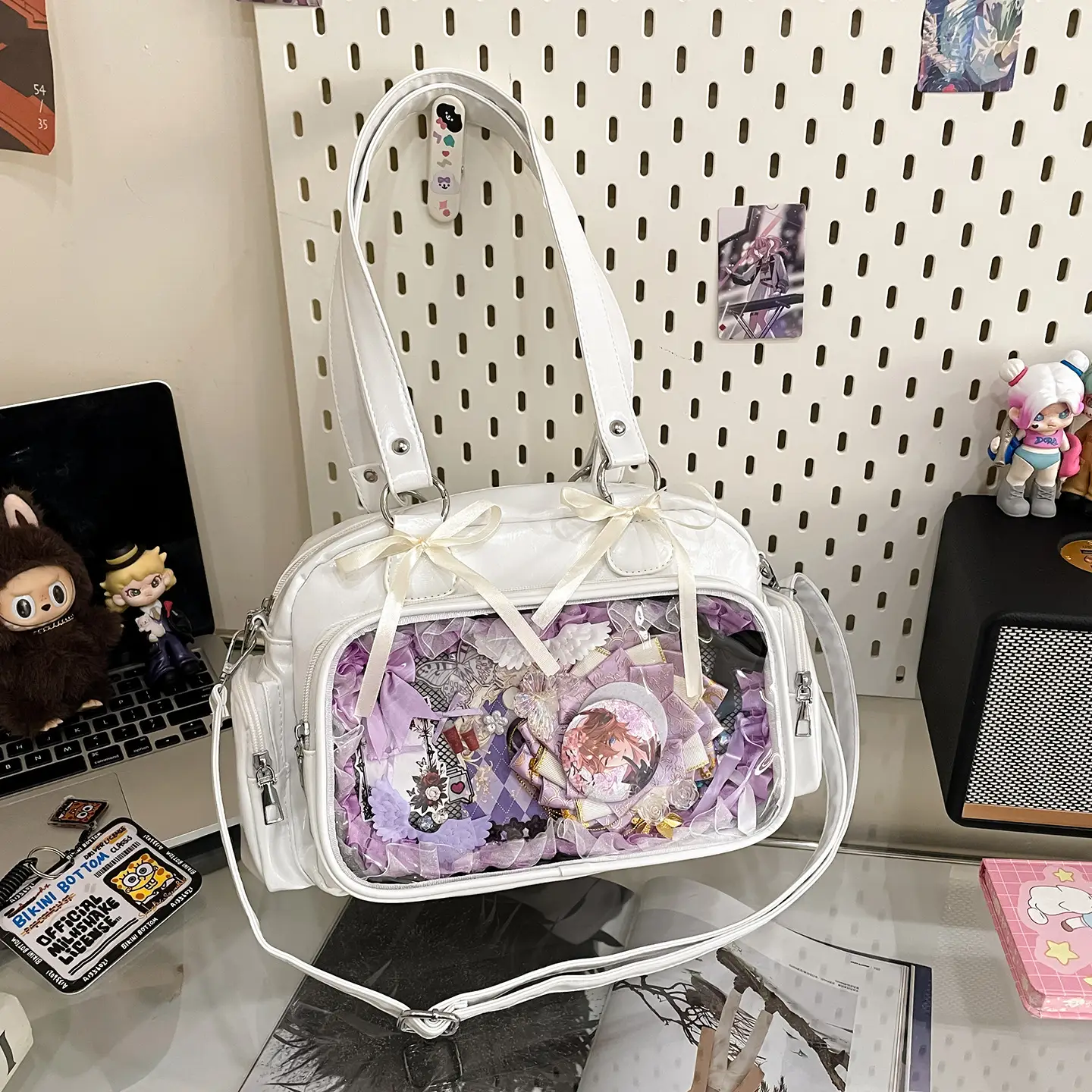 Anime Design Crossbody Bag for Women Large Capacity