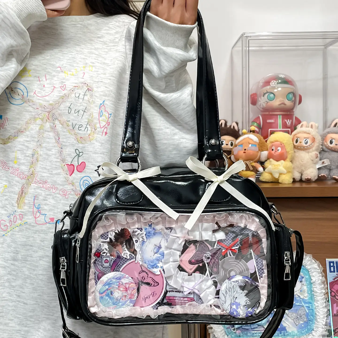 Anime Design Crossbody Bag for Women Large Capacity — feature 6