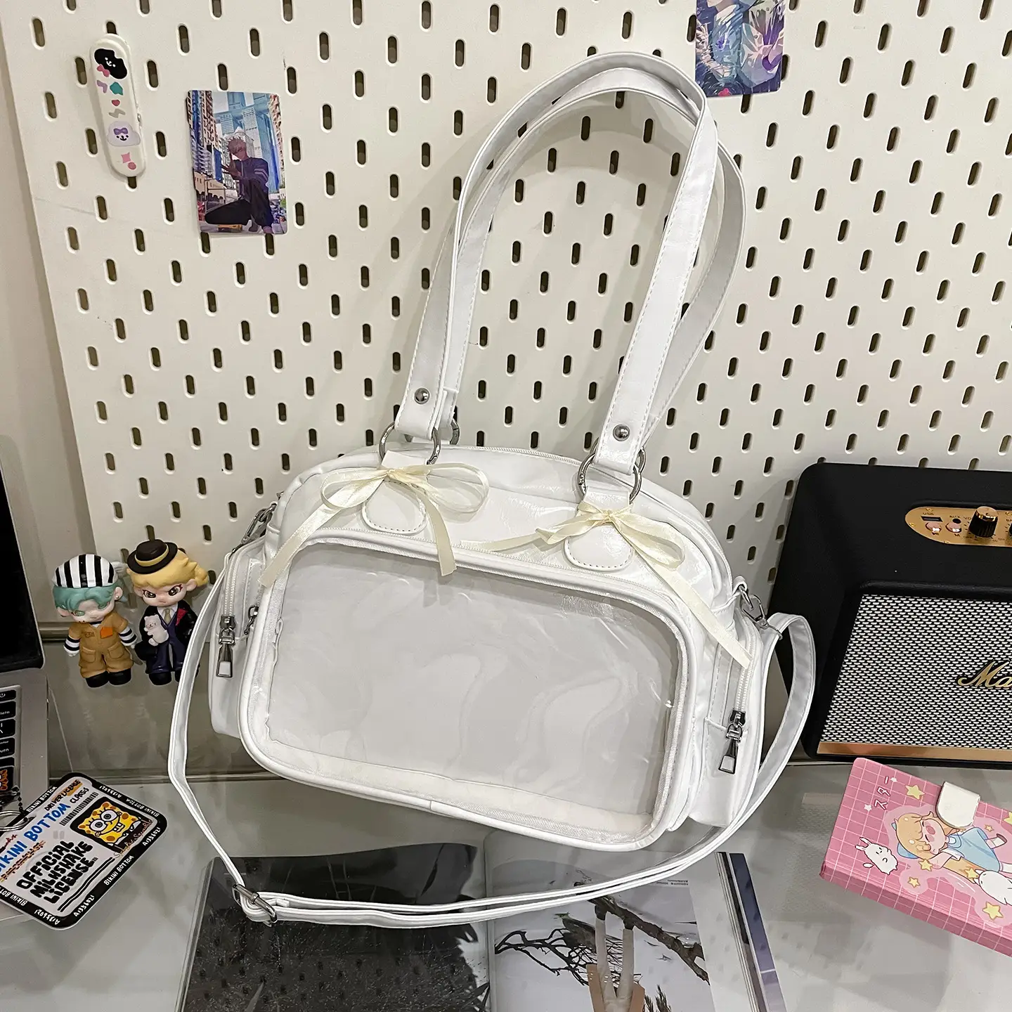 Anime Design Crossbody Bag for Women Large Capacity