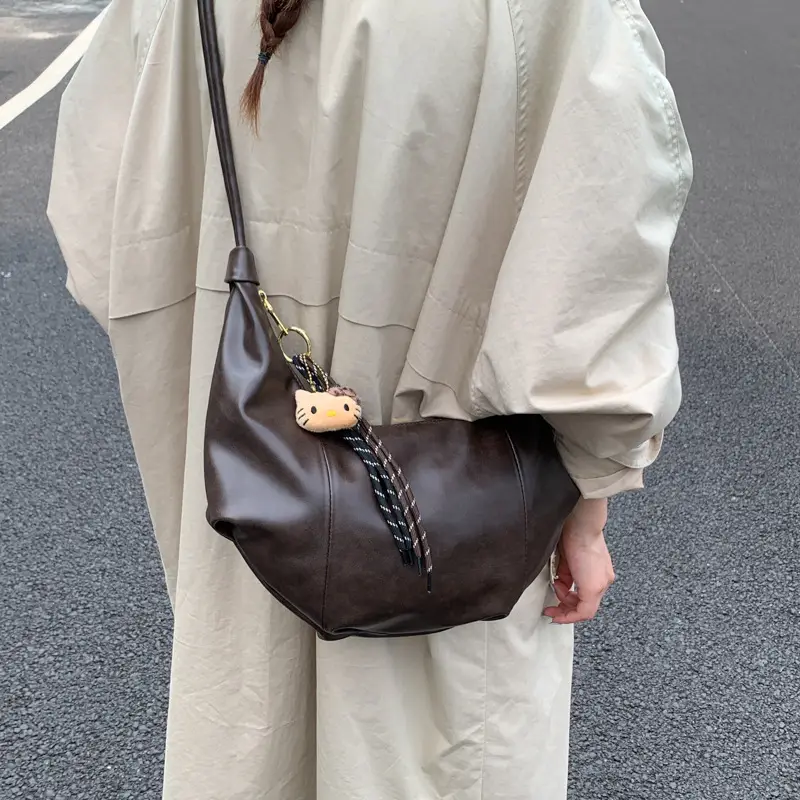 Brown Leather Shoulder Bag for Women 2025 - Image 18
