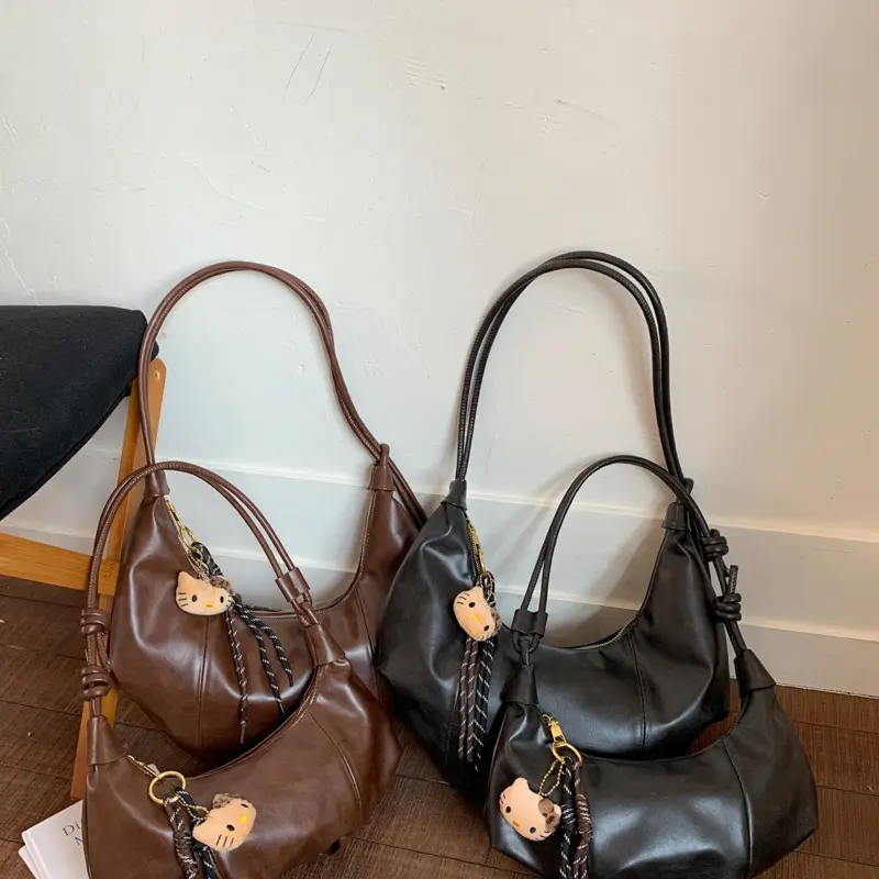Brown Leather Shoulder Bag for Women 2025 - Image 20