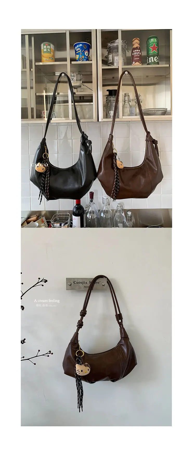 Brown Leather Shoulder Bag for Women 2025 — feature 20