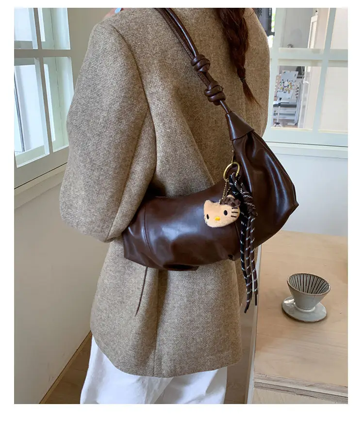 Brown Leather Shoulder Bag for Women 2025 — feature 23