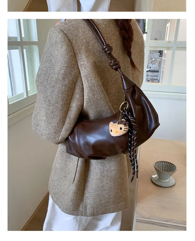 Brown Leather Shoulder Bag for Women 2025 — feature 24
