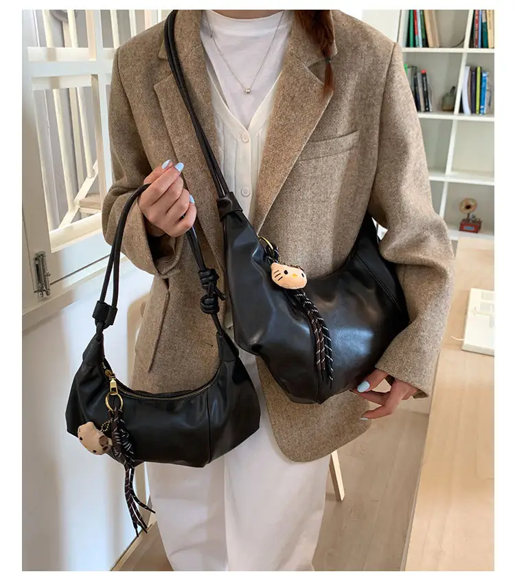 Brown Leather Shoulder Bag for Women 2025 — feature 27