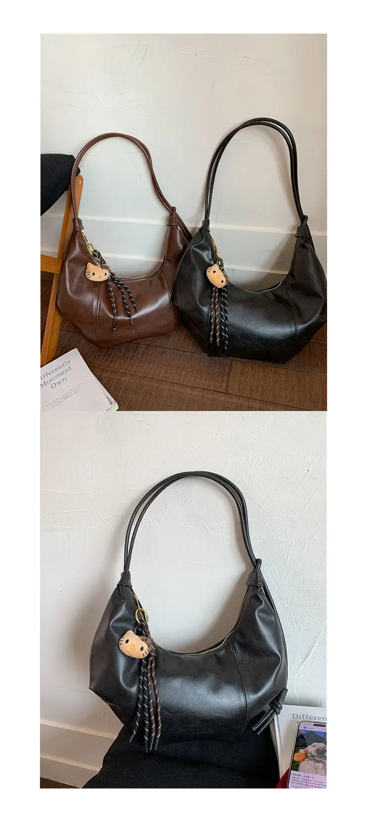 Brown Leather Shoulder Bag for Women 2025 — feature 29