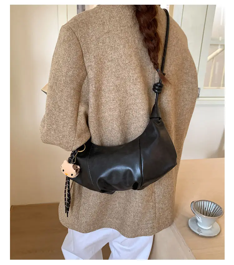 Brown Leather Shoulder Bag for Women 2025 — feature 32