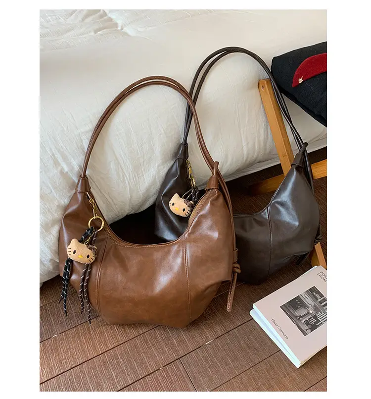 Brown Leather Shoulder Bag for Women 2025 — feature 34