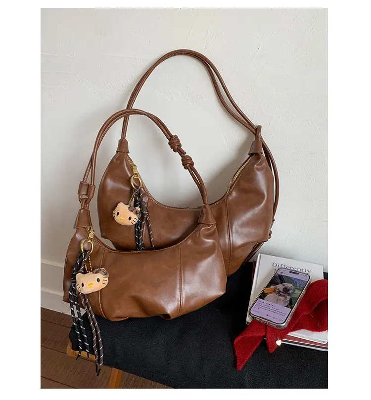 Brown Leather Shoulder Bag for Women 2025 — feature 36
