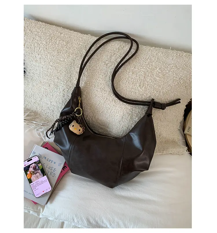 Brown Leather Shoulder Bag for Women 2025 — feature 38
