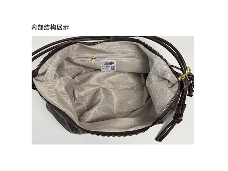 Brown Leather Shoulder Bag for Women 2025 — feature 5