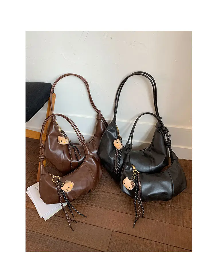 Brown Leather Shoulder Bag for Women 2025 — feature 6
