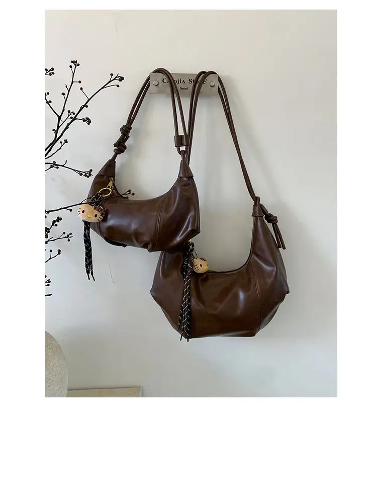 Brown Leather Shoulder Bag for Women 2025 — feature 8