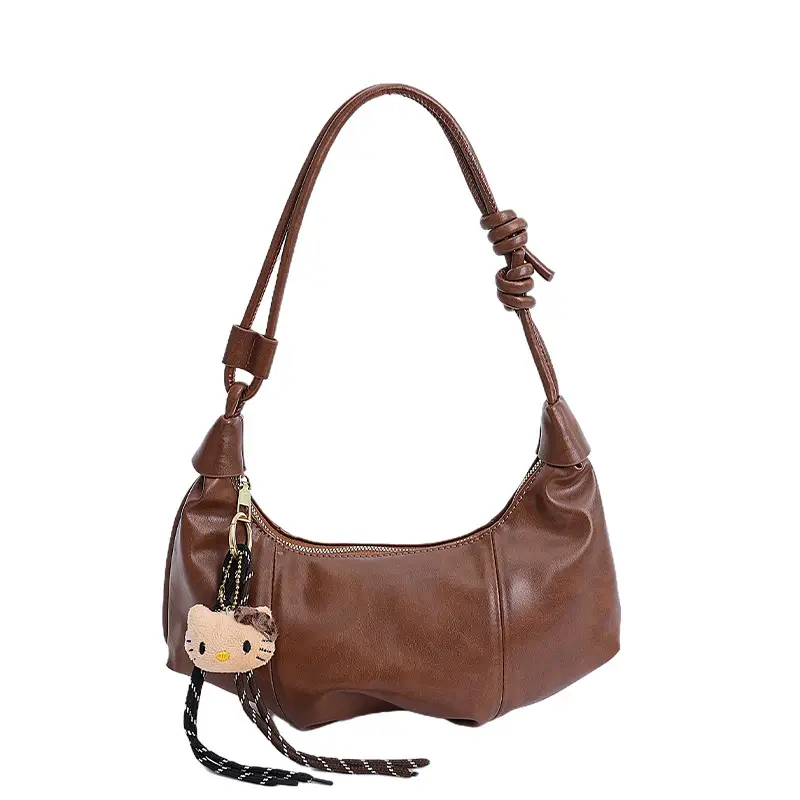 Brown Leather Shoulder Bag for Women 2025 - Image 7