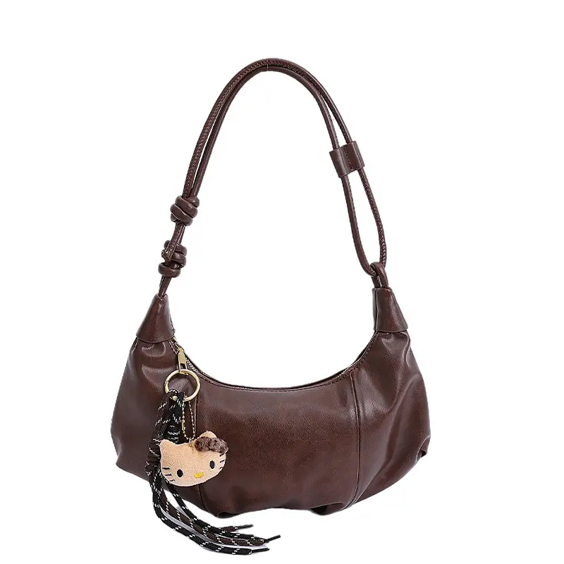 Brown Leather Shoulder Bag for Women 2025 - Image 8