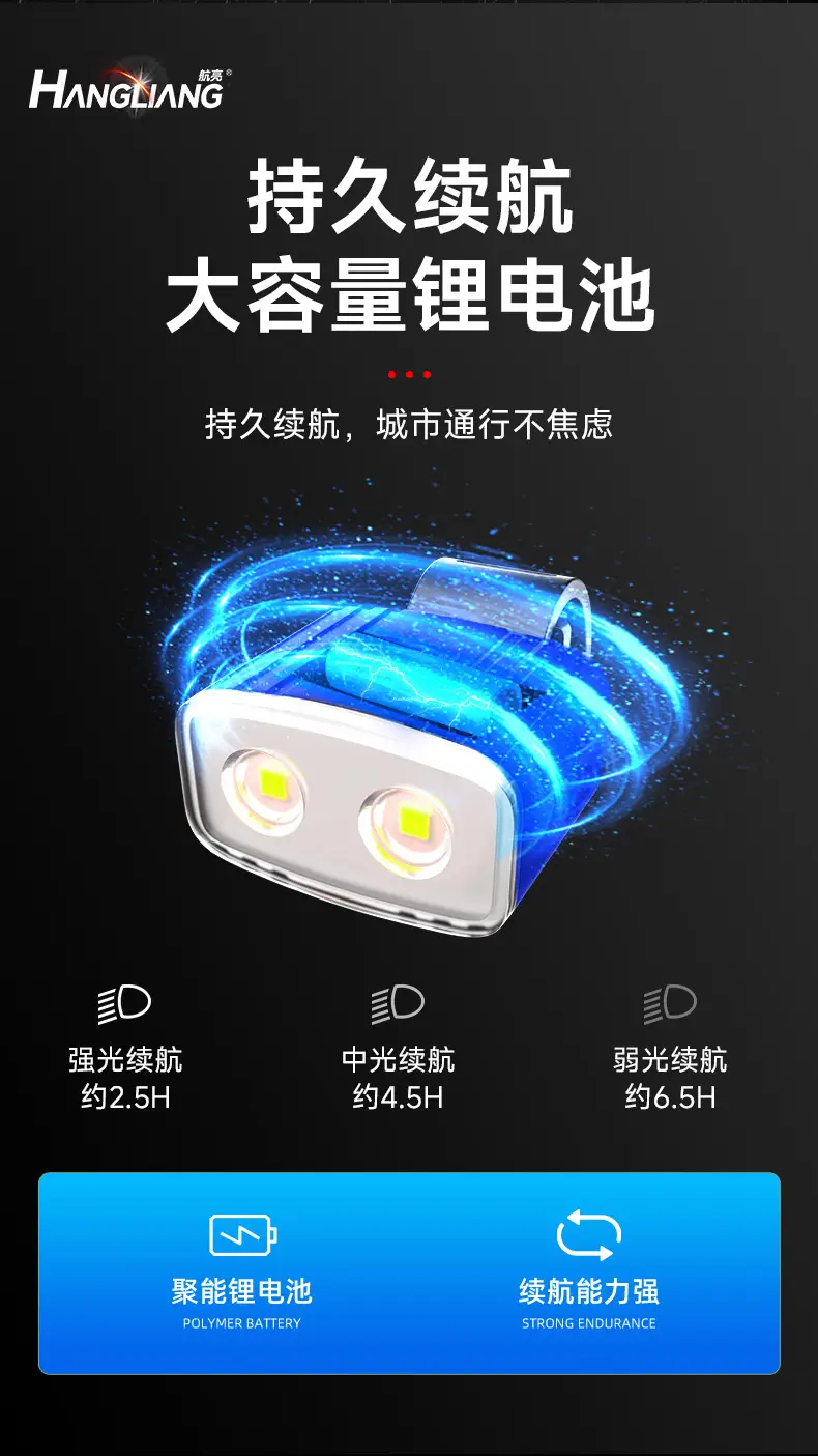 Bicycle Night Cycling Light Lighting Headlight Brake Warning Mountain Road Bicycle Rear Tail Light Cycling Equipment Accessories — feature 10