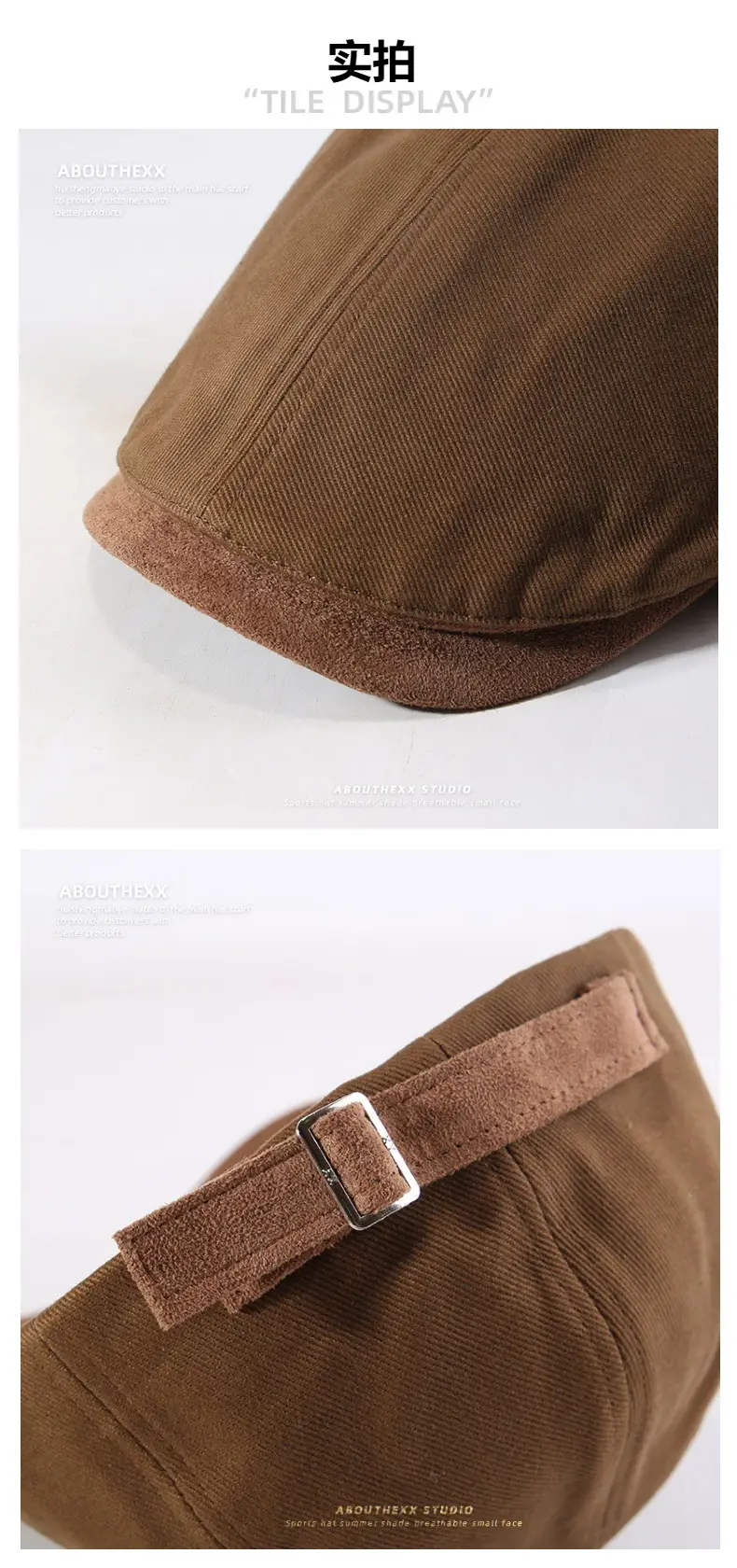 2025 Japanese Retro Forward Cap Men Duckbill Cap — feature 11
