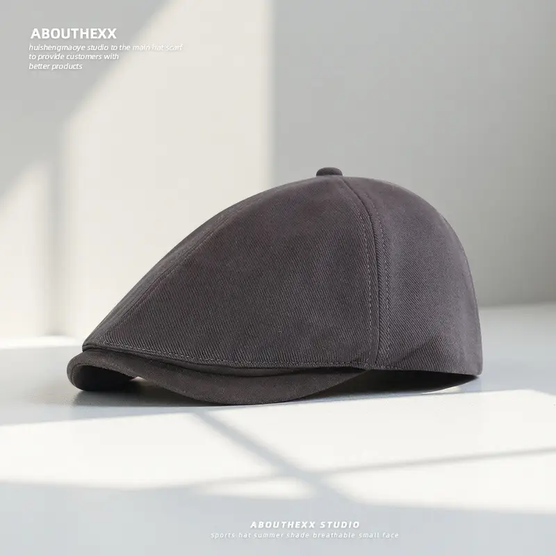 2025 Japanese Retro Forward Cap Men Duckbill Cap - Image 5