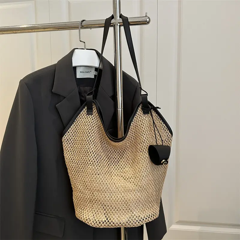 Women Woven Shoulder Bag 2025 Summer Niche Design - Image 6