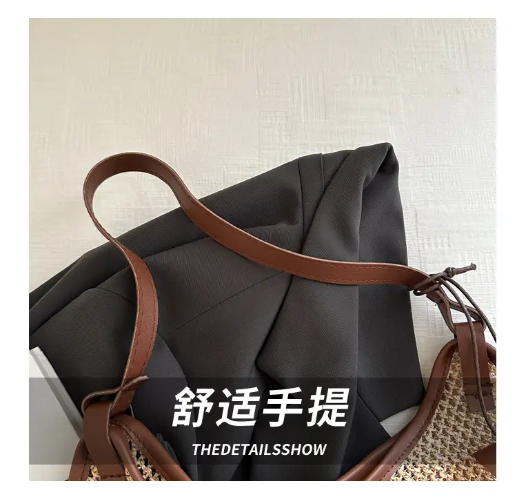 Women Woven Shoulder Bag 2025 Summer Niche Design — feature 4