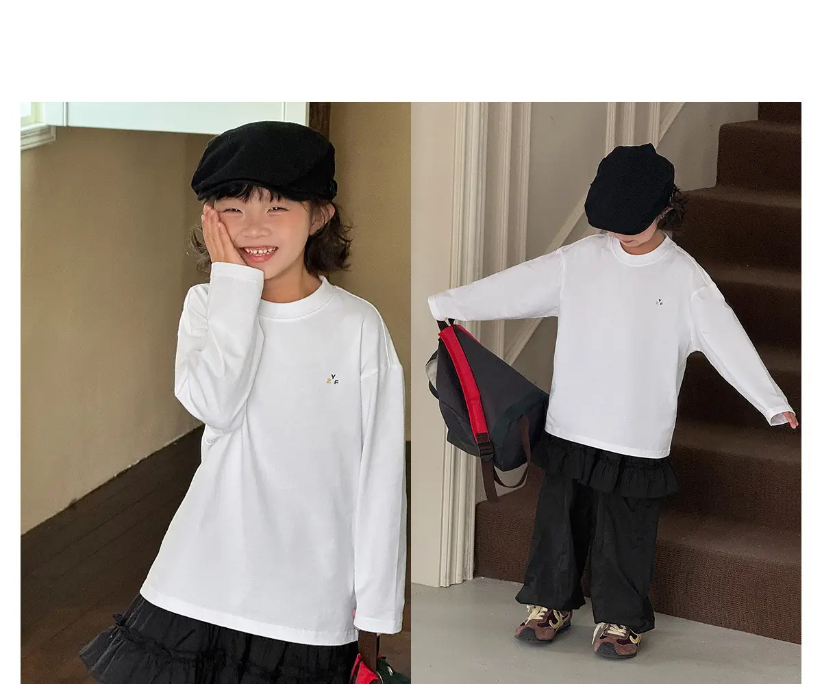 Pure Cotton Boys T-Shirt 2025 Autumn Long Sleeve Casual Wear — feature 29