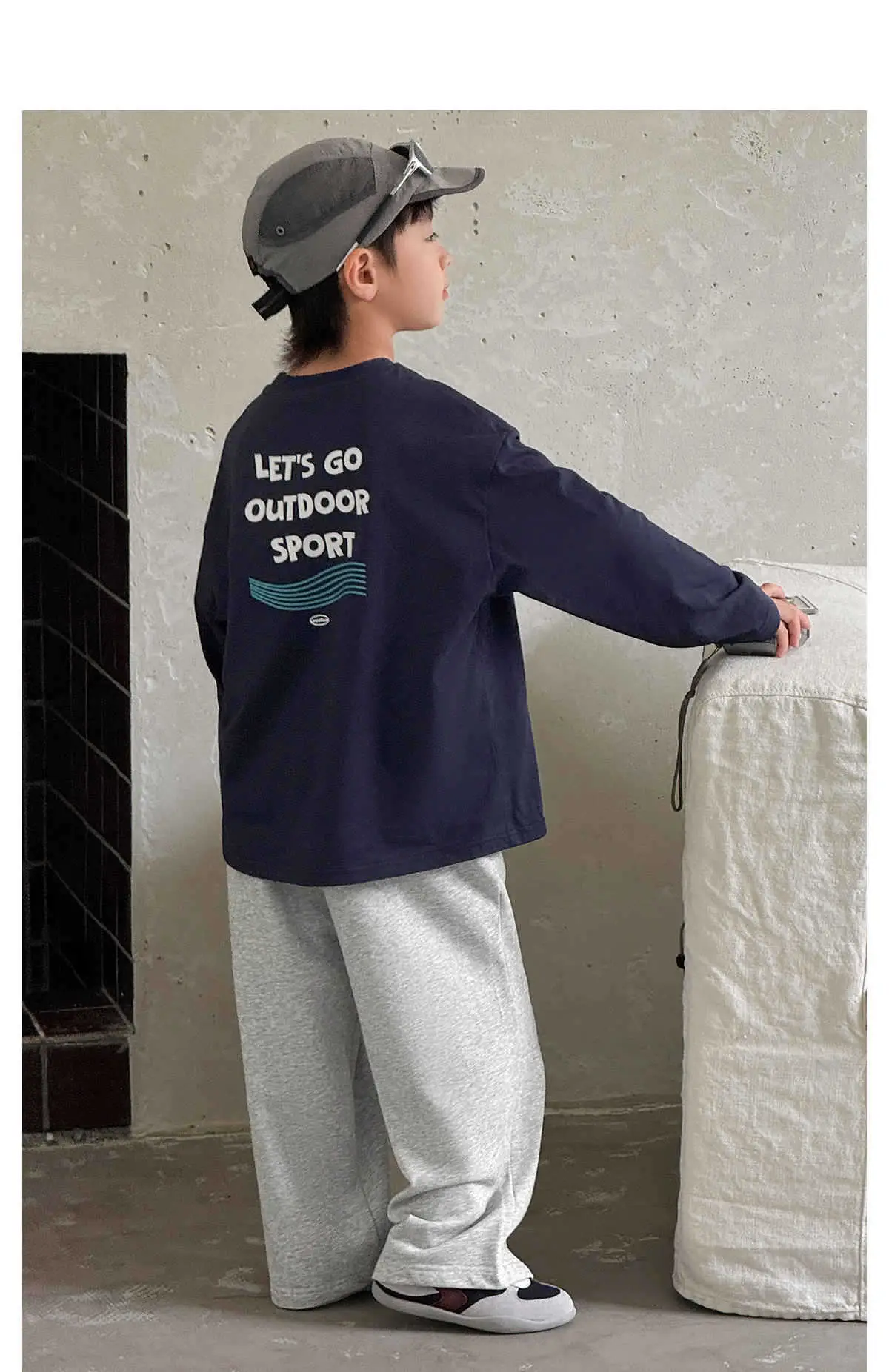 Pure Cotton Boys T-Shirt 2025 Autumn Long Sleeve Casual Wear — feature 36