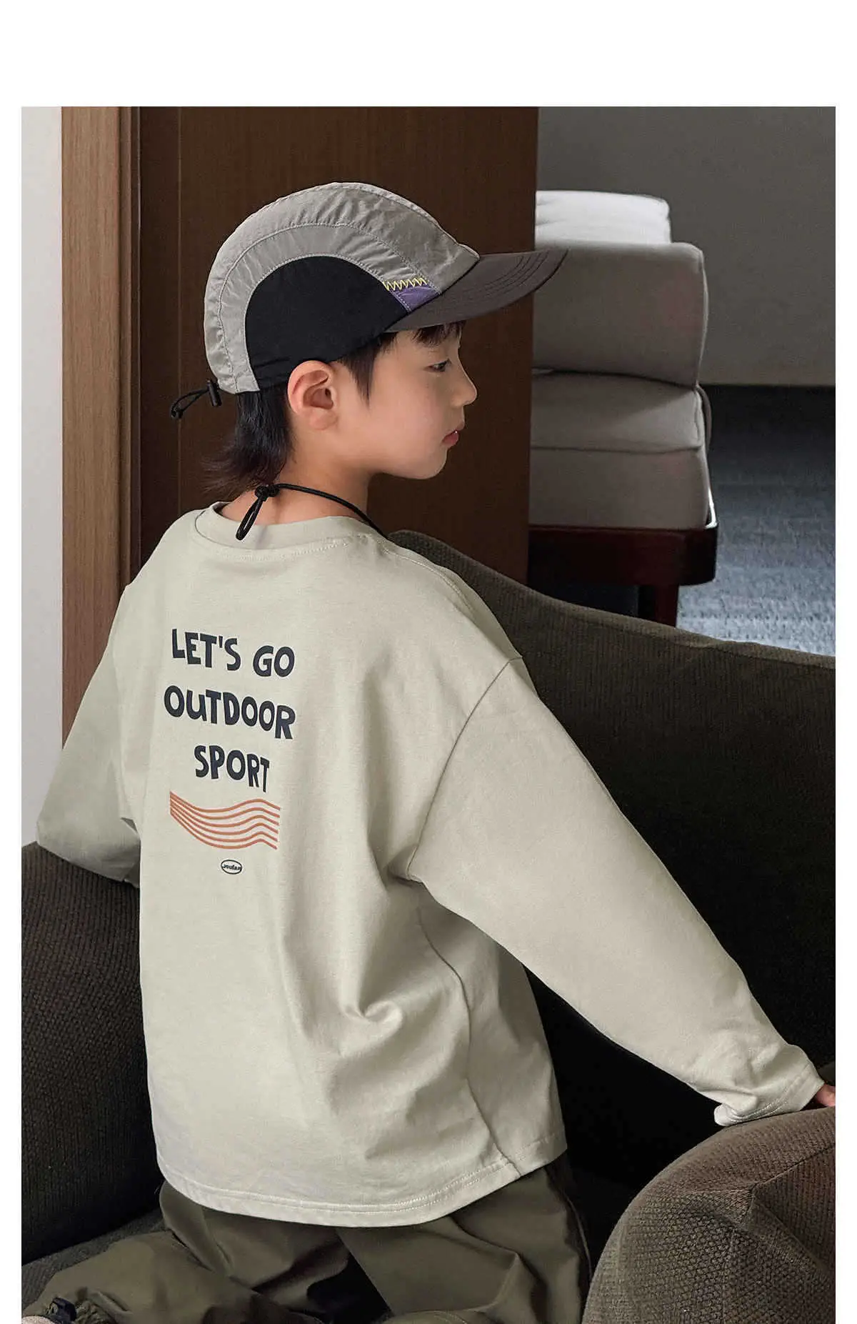 Pure Cotton Boys T-Shirt 2025 Autumn Long Sleeve Casual Wear — feature 38