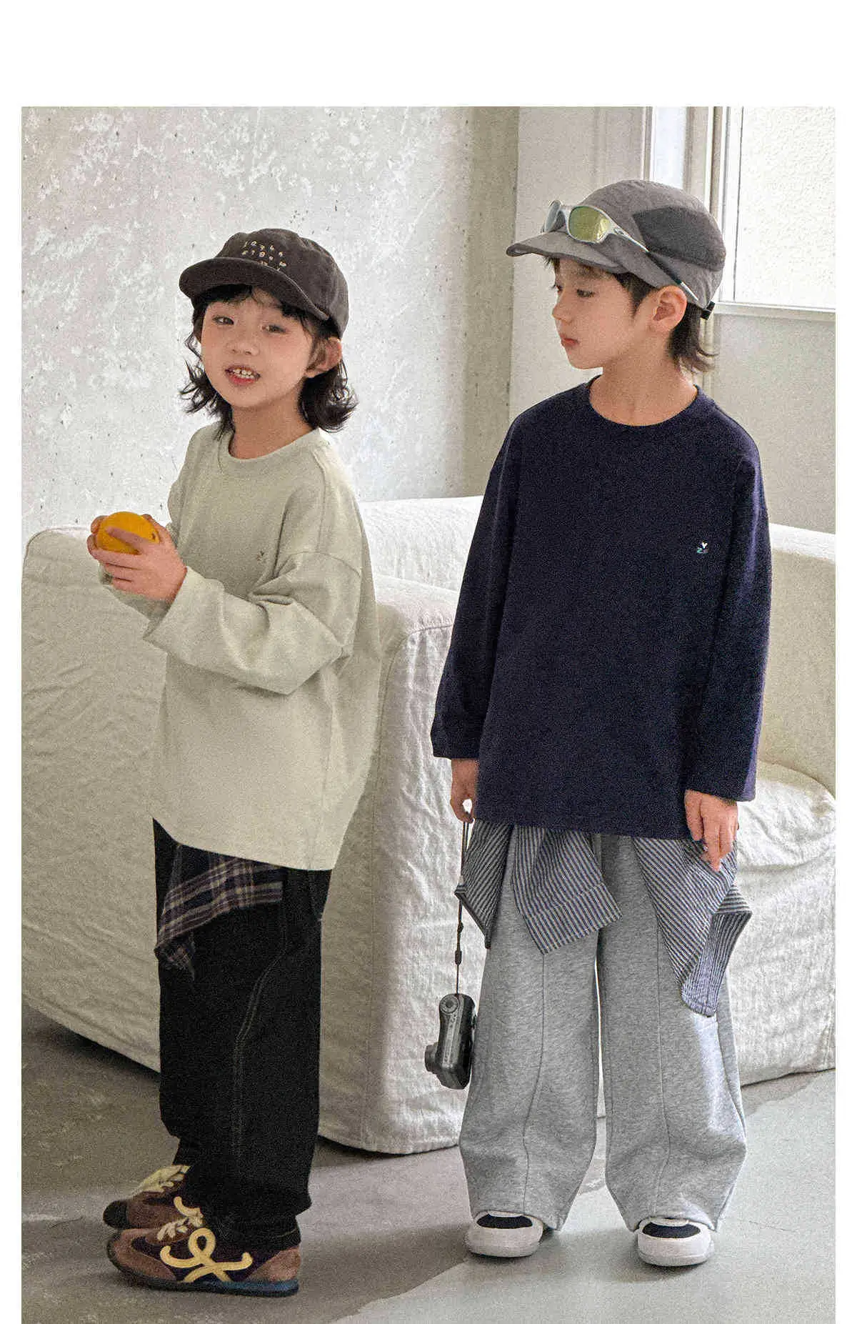 Pure Cotton Boys T-Shirt 2025 Autumn Long Sleeve Casual Wear — feature 42