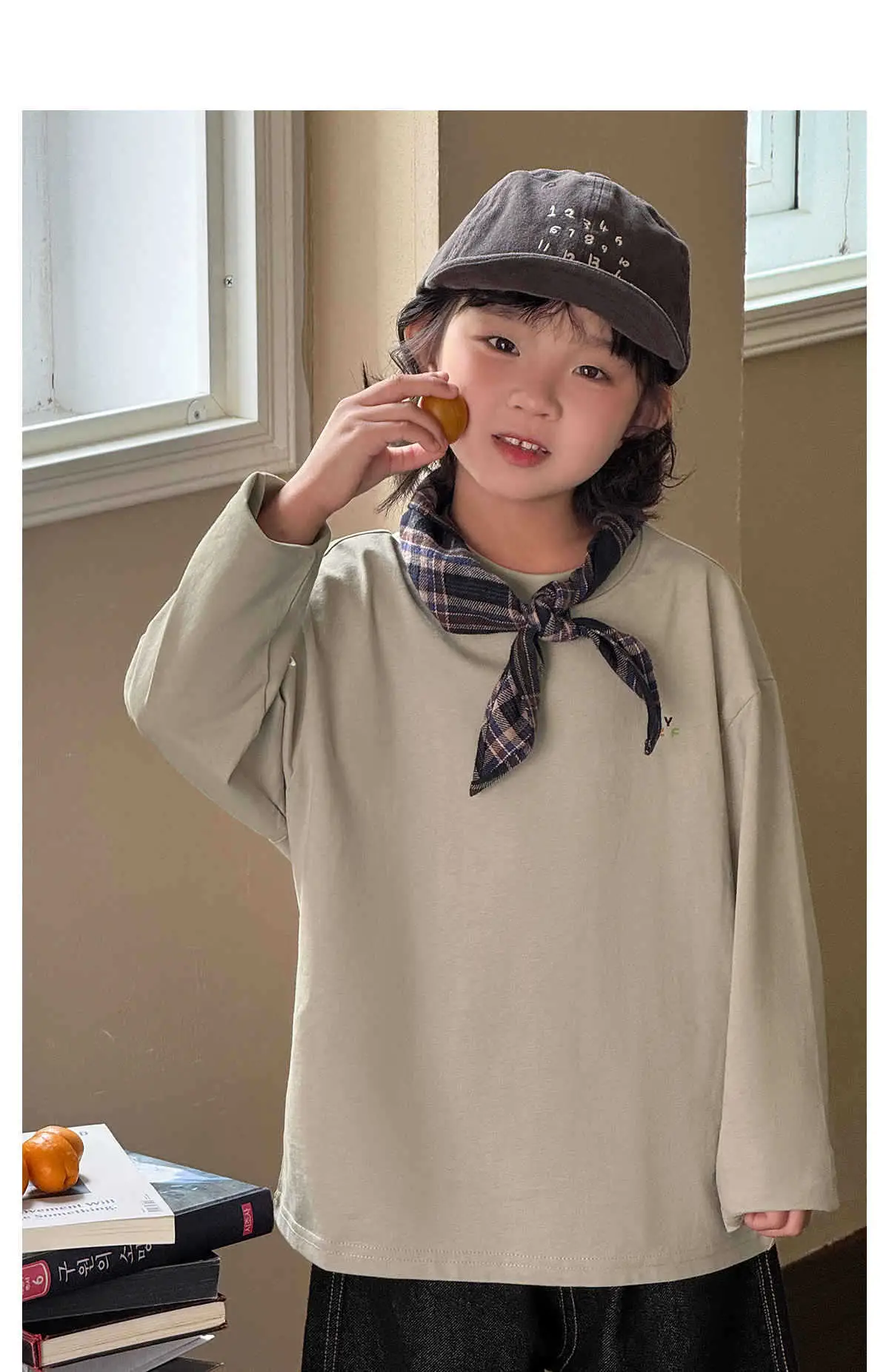 Pure Cotton Boys T-Shirt 2025 Autumn Long Sleeve Casual Wear — feature 48