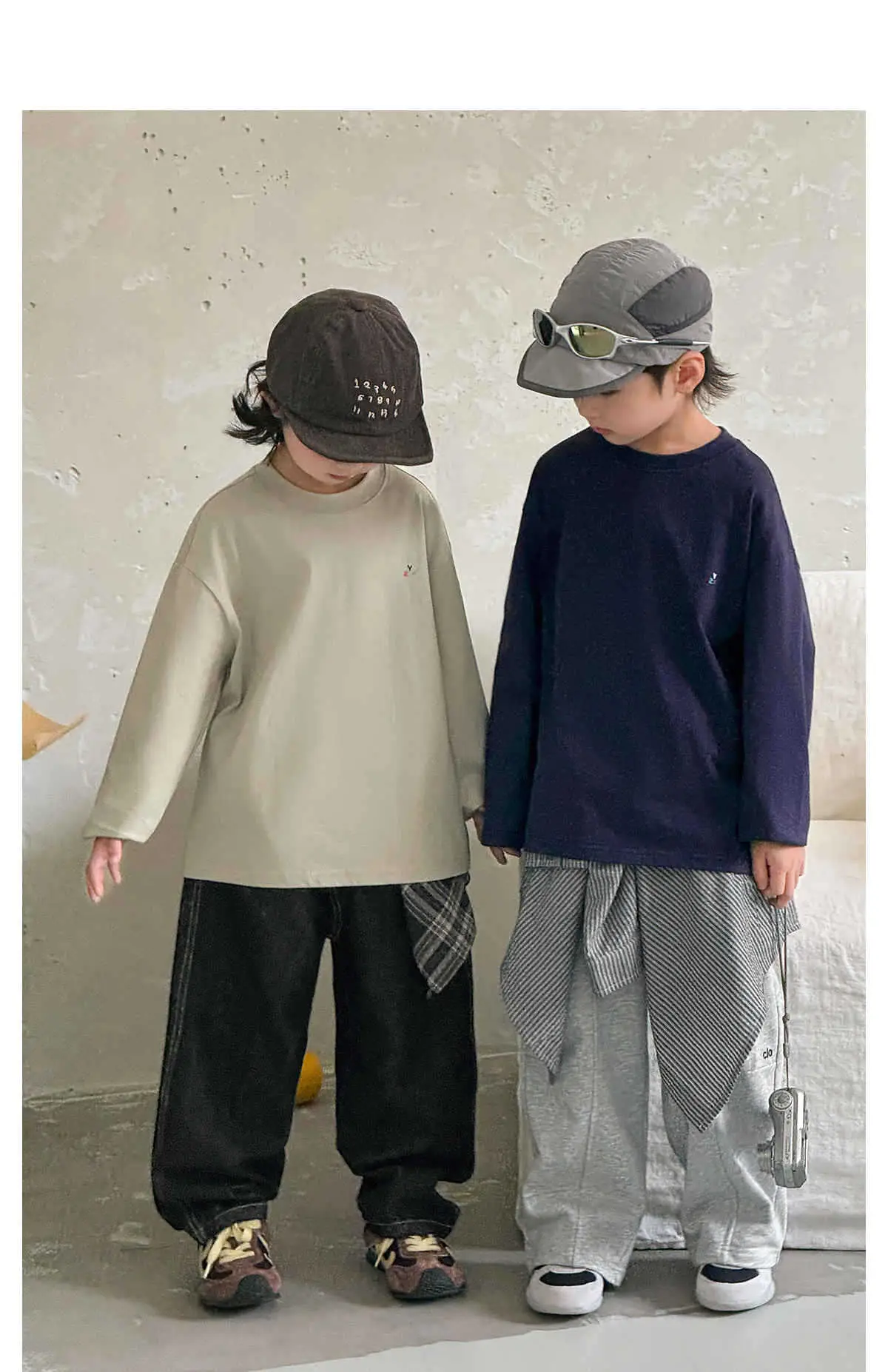 Pure Cotton Boys T-Shirt 2025 Autumn Long Sleeve Casual Wear — feature 50