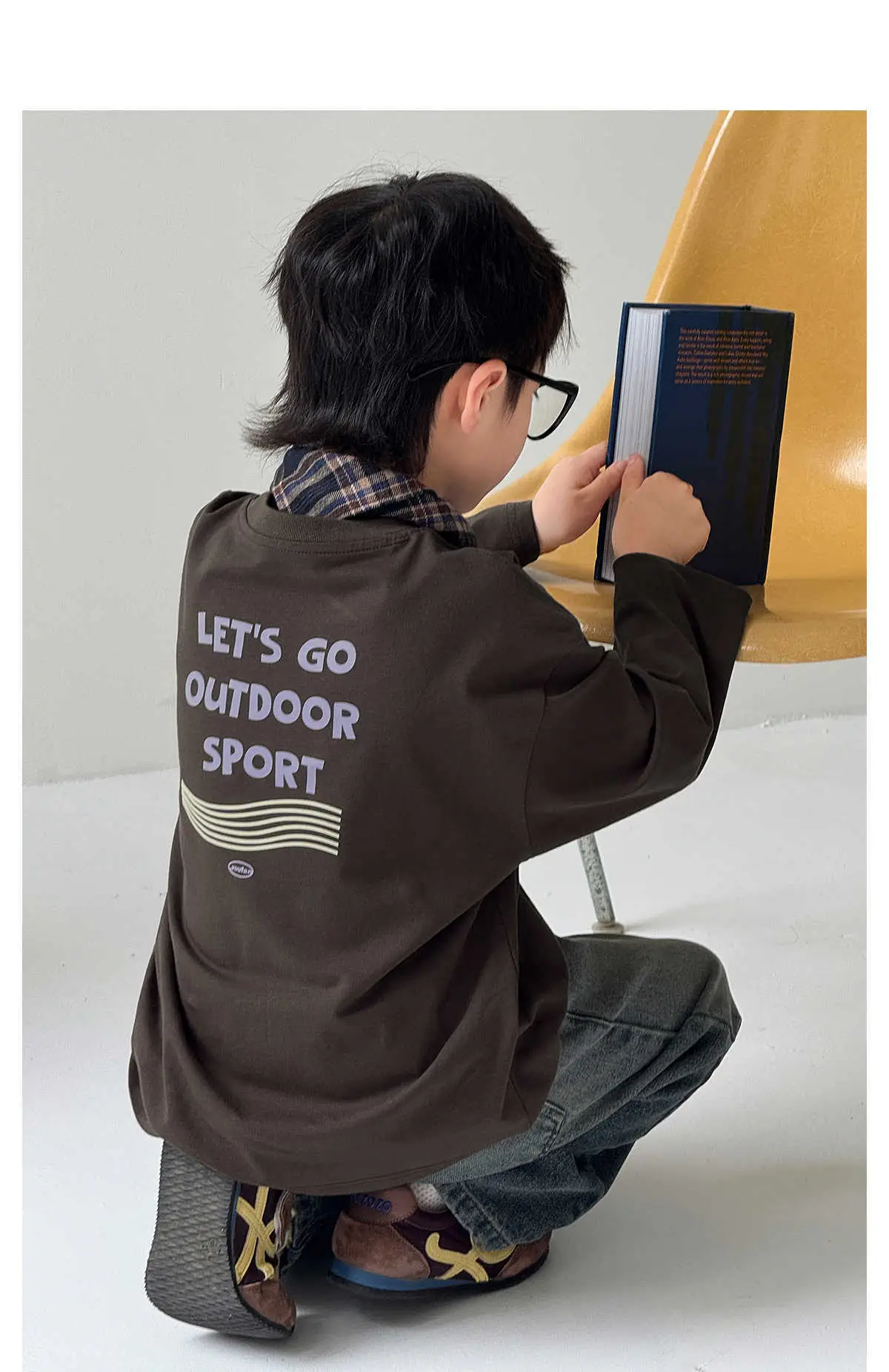 Pure Cotton Boys T-Shirt 2025 Autumn Long Sleeve Casual Wear — feature 51