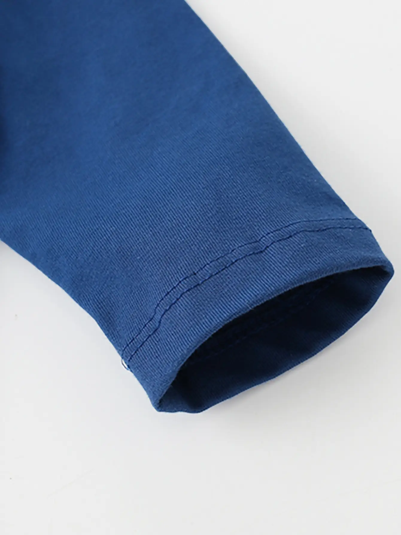 Kids Saturn Print Long Sleeve T-Shirt Blue - Image 6