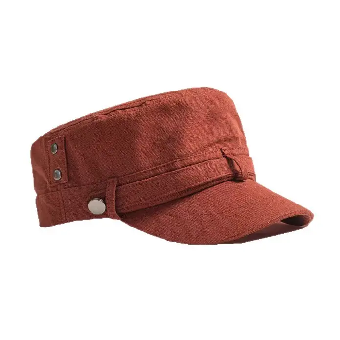 Japanese Retro Vintage Duckbill Cap for Women Brown - Image 9