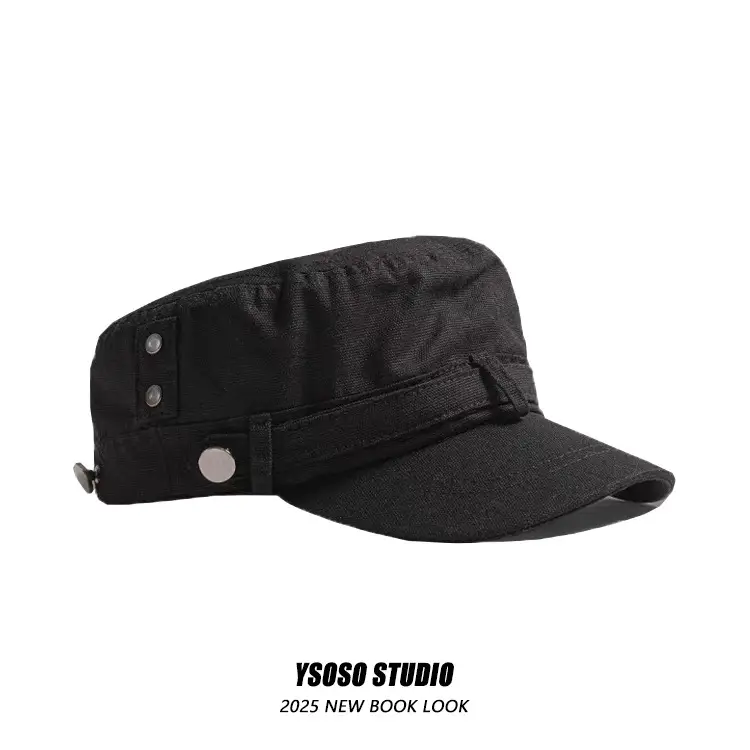 Japanese Retro Vintage Duckbill Cap for Women Brown — feature 5