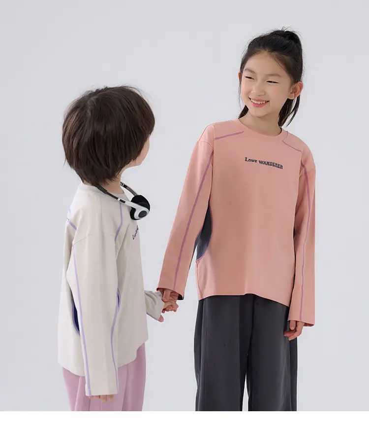 Soraona Elastic Cotton T-Shirt Boys Long Sleeve Autumn — feature 16