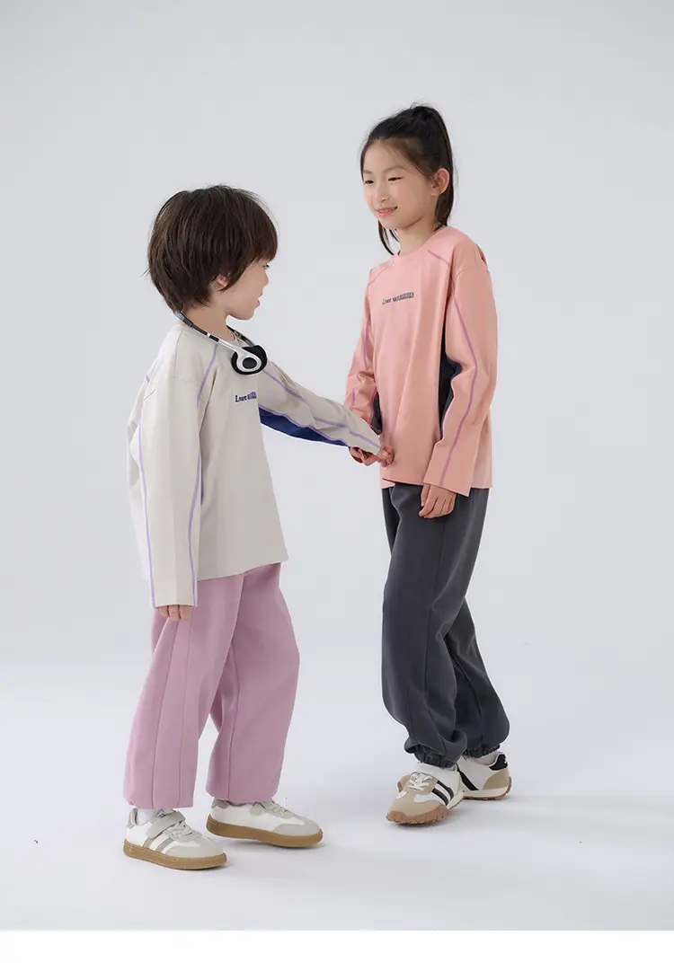 Soraona Elastic Cotton T-Shirt Boys Long Sleeve Autumn — feature 19