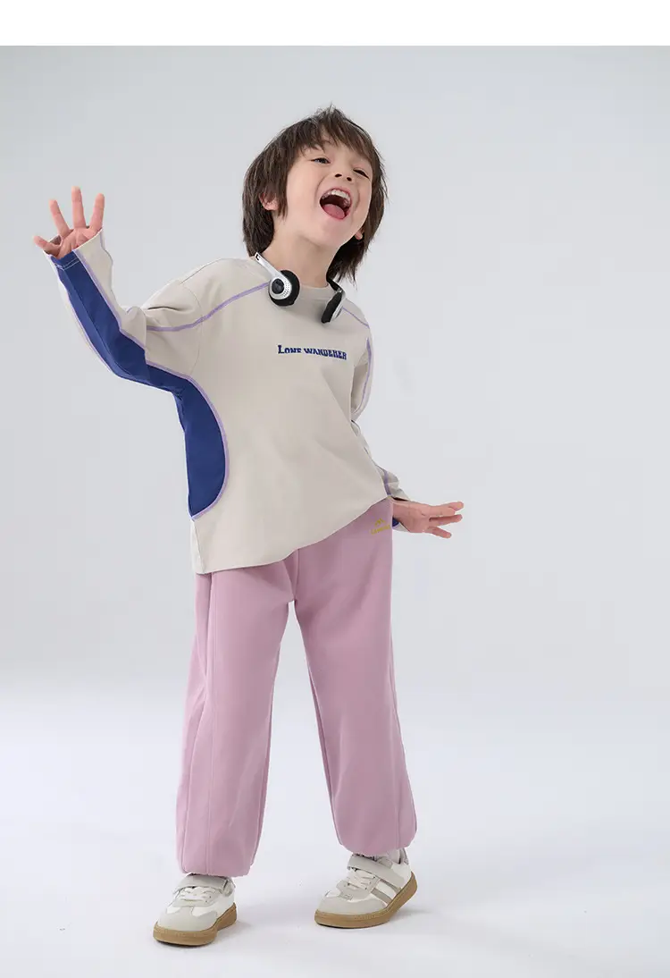 Soraona Elastic Cotton T-Shirt Boys Long Sleeve Autumn — feature 20