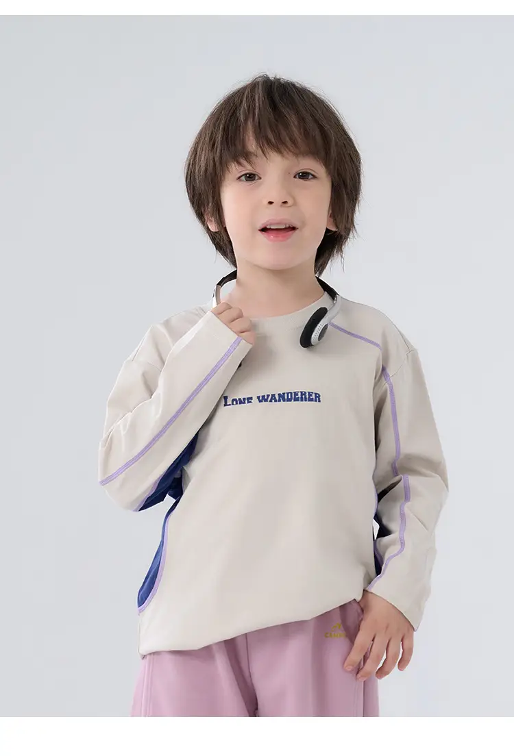 Soraona Elastic Cotton T-Shirt Boys Long Sleeve Autumn — feature 21