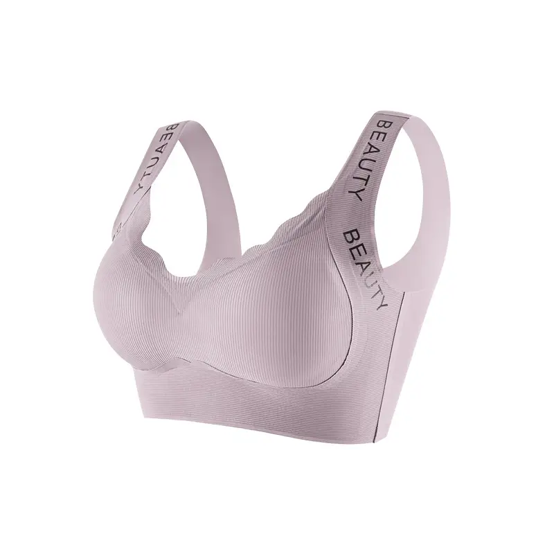 Lift Black Technology Anti-Gravity Support Seamless Liquid Foundation Sports Bra Anti-Sagging Push-Up Bra for Women