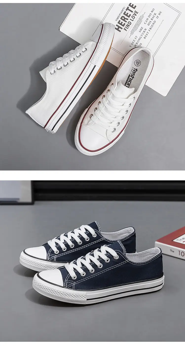 White Shoes, Student Cloth Shoes, Labor Protection Sneakers, Low-Top Track and Field Training Flats, Lace-Up Sports Meeting Dance Shoes, Women's Shoes — feature 20