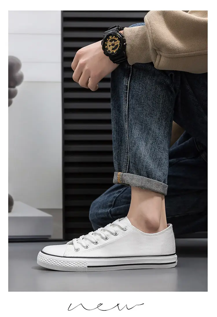 White Shoes, Student Cloth Shoes, Labor Protection Sneakers, Low-Top Track and Field Training Flats, Lace-Up Sports Meeting Dance Shoes, Women's Shoes — feature 8