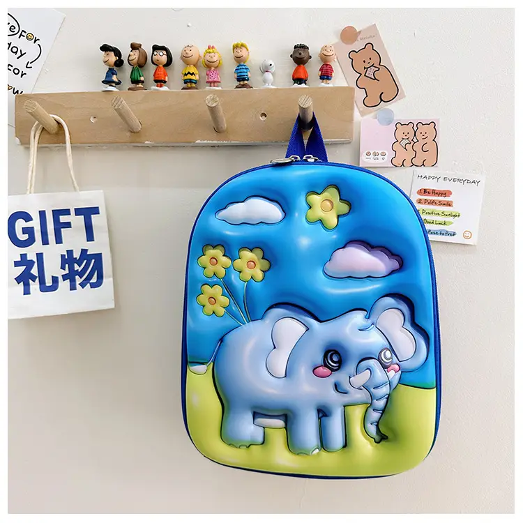 Children's Stereo Schoolbags, Kindergarten Boys and Girls, Large-Capacity Backpacks, Cartoon Cute Concave Shell Stereo Backpacks — feature 22
