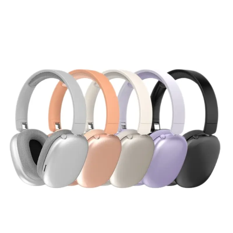 2025 Vje35 ANC Over-Ear Bluetooth Headphones Black