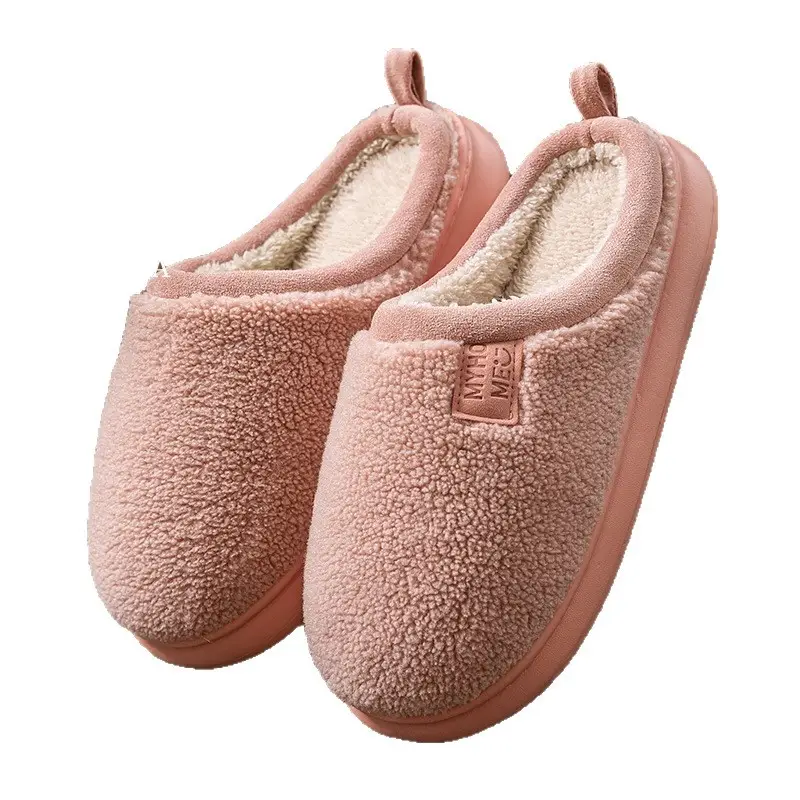Kekeliliangpin 2025 New Home Indoor Slippers Winter Women's Non-Slip Warm Plush Floor Cotton Slippers for Women - Image 11