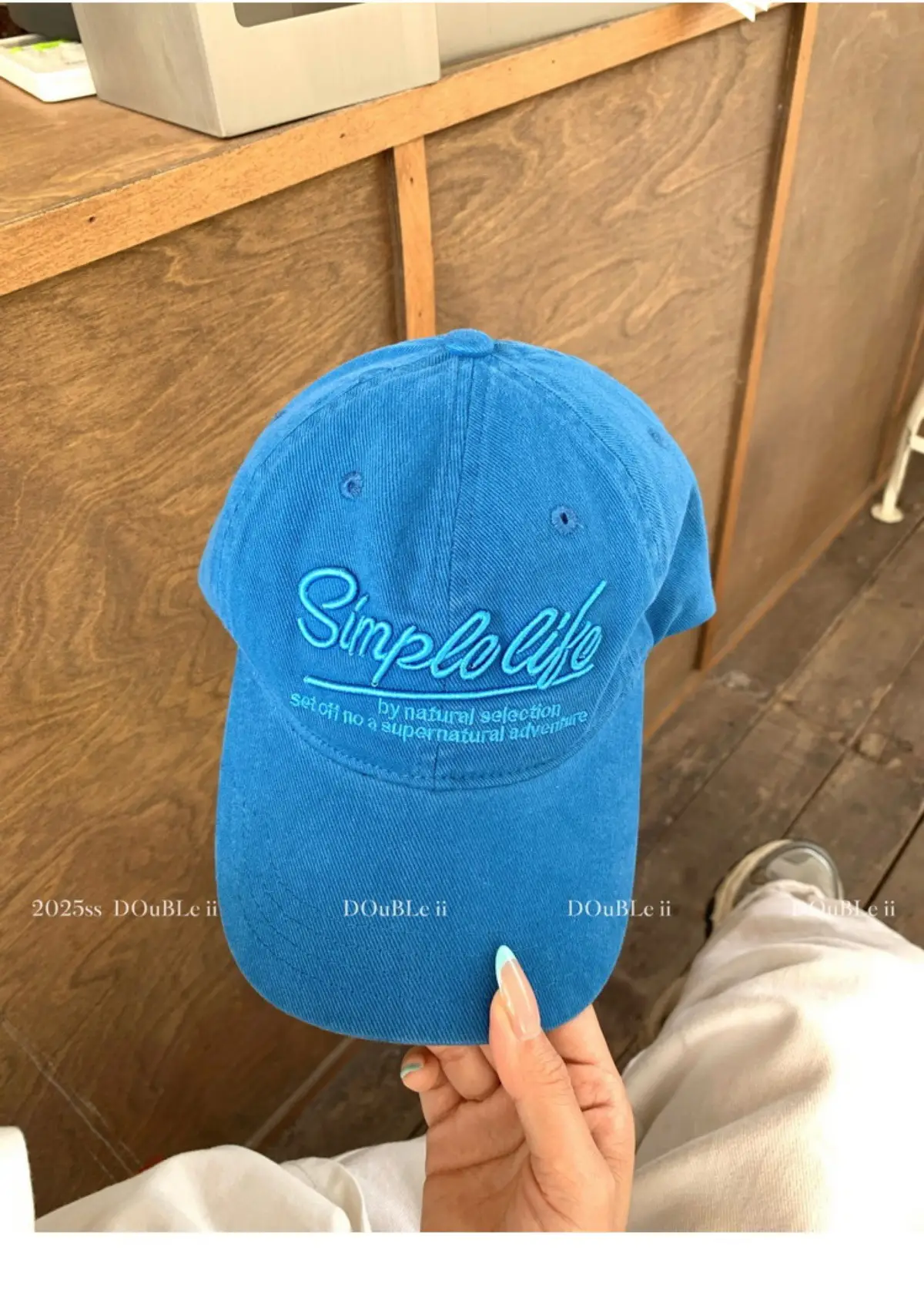 Double I I Retro Letter Embroidery Baseball Cap for Women — feature 13