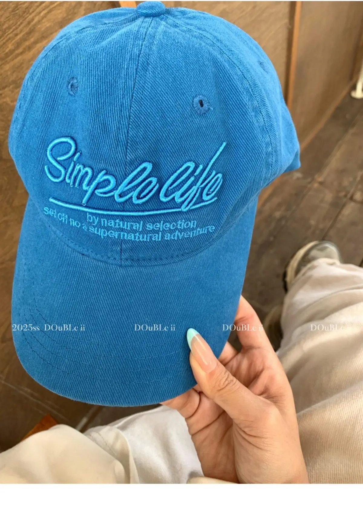 Double I I Retro Letter Embroidery Baseball Cap for Women — feature 14