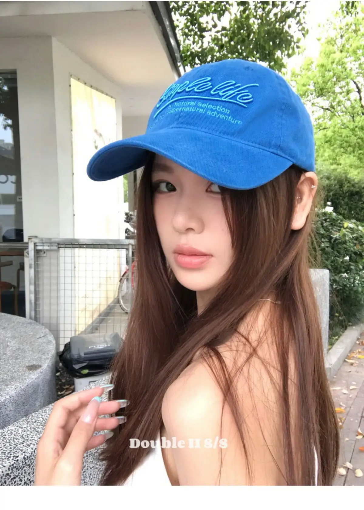 Double I I Retro Letter Embroidery Baseball Cap for Women — feature 19