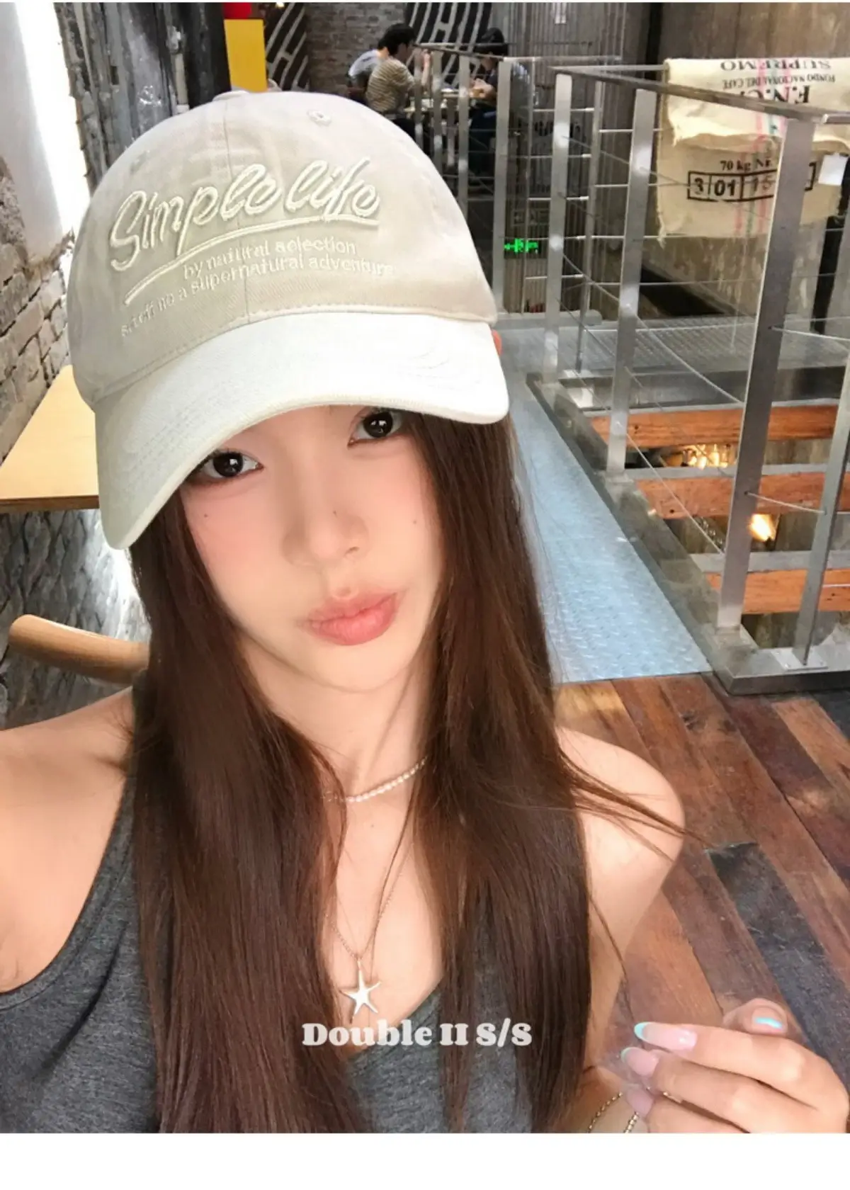 Double I I Retro Letter Embroidery Baseball Cap for Women — feature 23