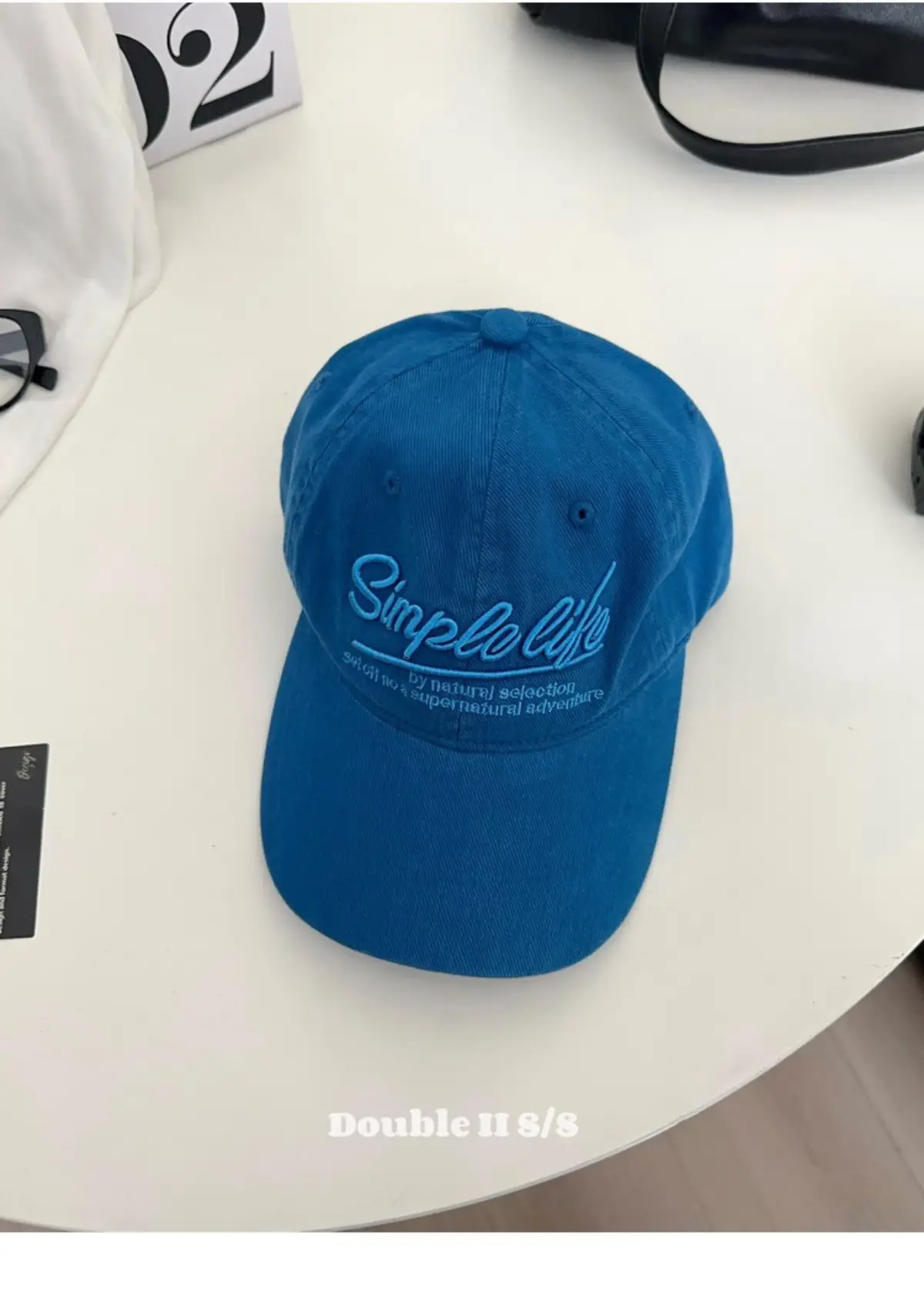 Double I I Retro Letter Embroidery Baseball Cap for Women — feature 29